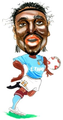 Emmanuel Adebayor Caricature